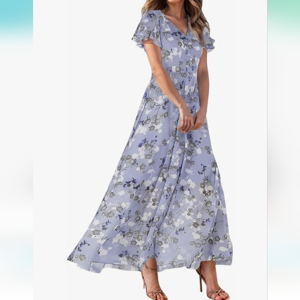 NWOT Floral Maxi Dress